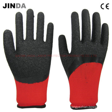 Crinke Latex Coated Mechanical Working Gloves (LH204)